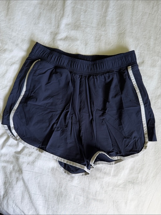 Abercrombie & Fitch Pants - YPB Abercrombie Navy Athletic Shorts with White Trim